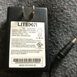 LITEON POWER ADAPTER WALL CHARGER PB-1240-03A-ROHS 12V 2A